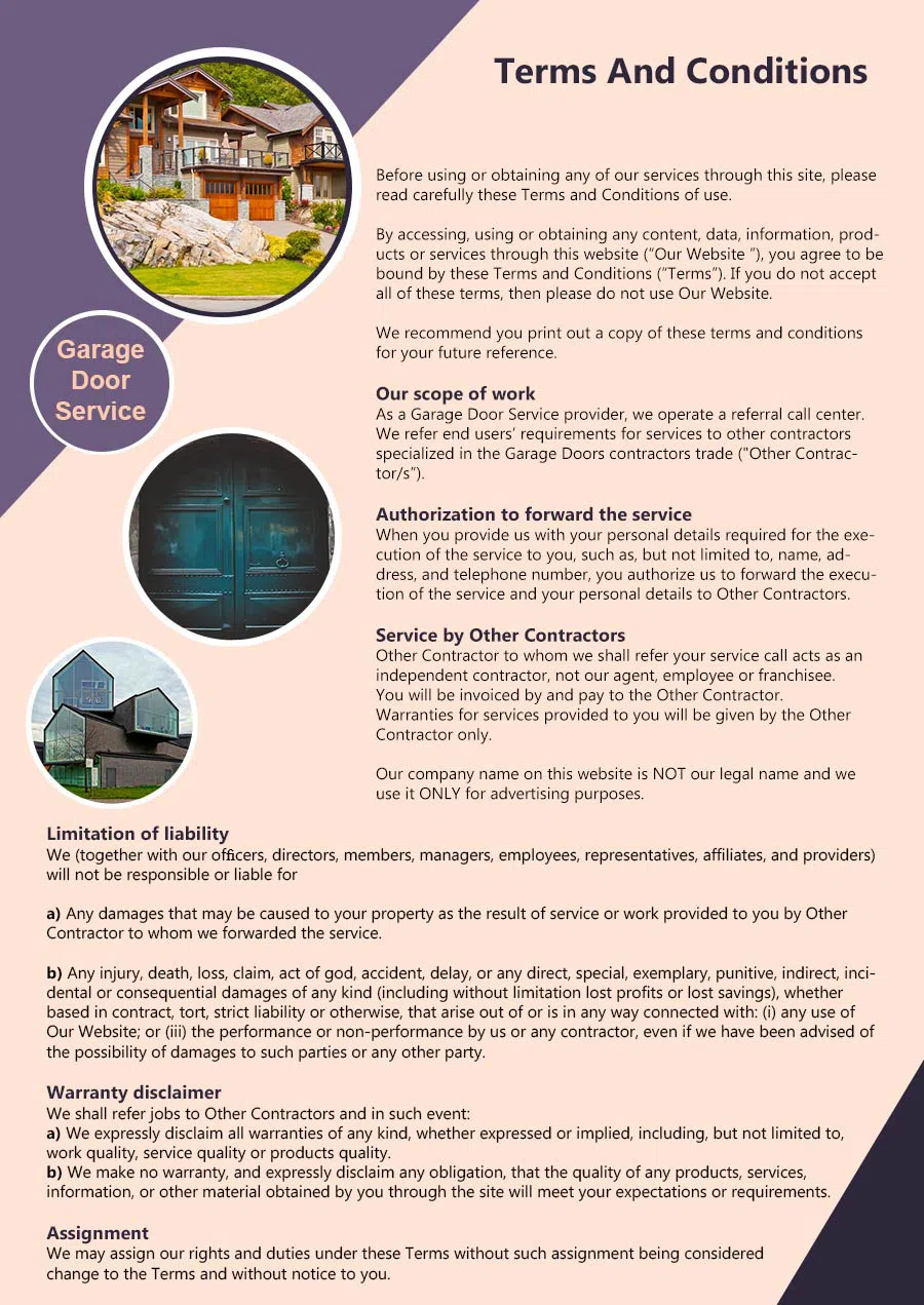 Community Garage Door Service Washington, DC 202-658-7732